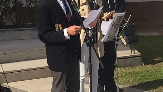 Fethiye'deki İngilizlerden Atatürk'e saygı duruşu