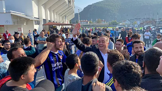 Fethiyespor taraftarı çok mutlu