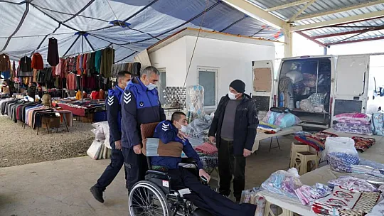 Bedensel Engelli Seyit Ali'nin Hayalini Seydikemer Belediyesi Gerçekleştirdi