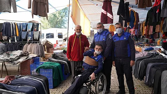 Bedensel Engelli Seyit Ali'nin Hayalini Seydikemer Belediyesi Gerçekleştirdi