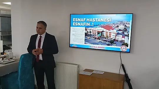 Demirtaş'tan Esnafı İlgilendiren Projeler