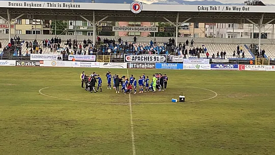 Fethiyespor galibiyet serisine devam ediyor  1-0