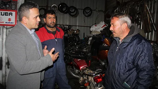 Demirtaş, tüm esnaflarımız hizmet görecek