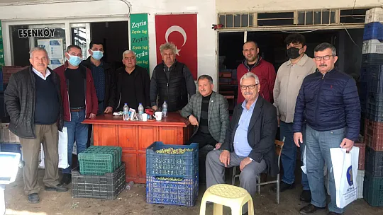 Soydemir, esnaf ziyaretlerine kaldığı yerden devam ediyor