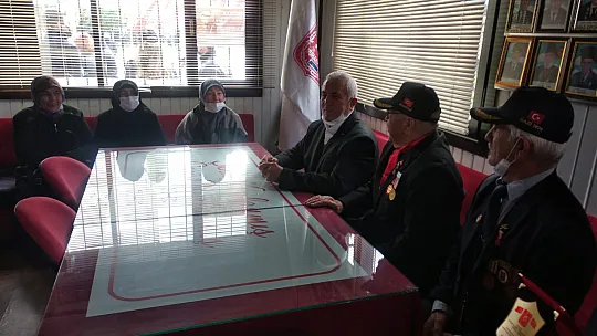 Fethiye Gaziler Derneği'ne Tokat'tan Anlamlı Ziyaret