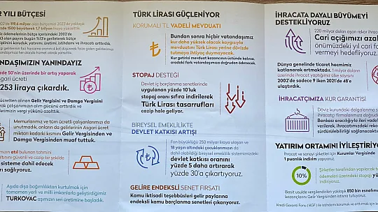 AK Parti kapı kapı gezip, halkı bilgilendirdi