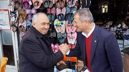 Soydemir, Karaçulha esnafını ziyaret etti