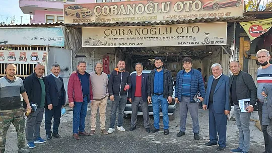 Soydemir, Karaçulha esnafını ziyaret etti