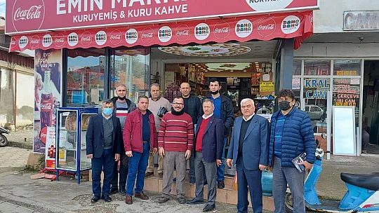 Soydemir, Karaçulha esnafını ziyaret etti