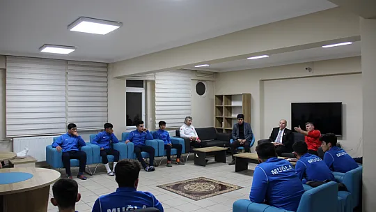 Muğla Gençlik ve Spor İl Müdürü Ömer İlman Geleceğin Şampiyonları İle Bir Araya Geldi