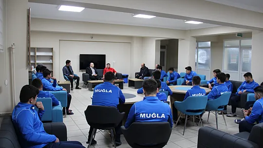 Muğla Gençlik ve Spor İl Müdürü Ömer İlman Geleceğin Şampiyonları İle Bir Araya Geldi