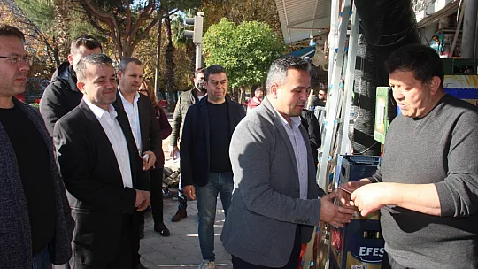 Demirtaş'ın genç ve çalışkan ekibi sahada