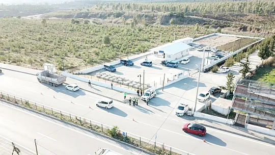 Jandarmadan dronla trafik denetimi