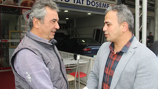 Sanayi Esnafı Demirtaş'ı Bağrına Bastı