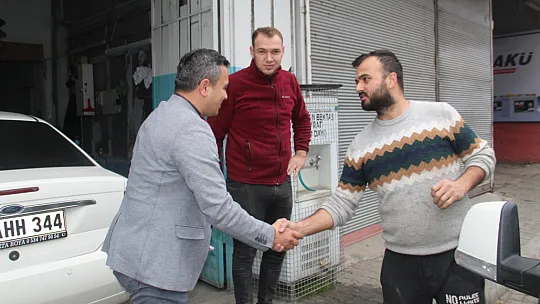 Sanayi Esnafı Demirtaş'ı Bağrına Bastı