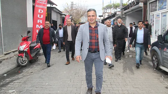 Sanayi Esnafı Demirtaş'ı Bağrına Bastı