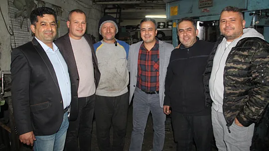 Sanayi Esnafı Demirtaş'ı Bağrına Bastı