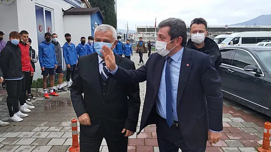 Vali'den Fethiyespor'a ziyaret