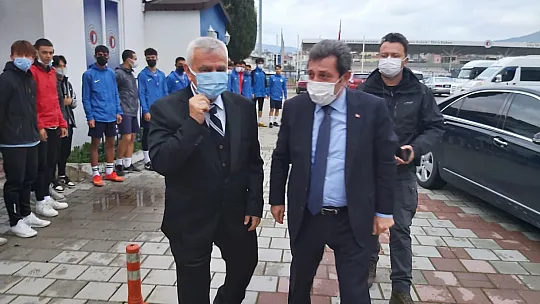 Vali'den Fethiyespor'a ziyaret