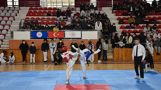 Okul Sporlarında taekwondo şampiyonları belli oldu
