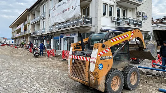 Alt yapı çalışmaları hızla devam ediyor