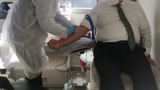 Başsavcı Bingül'den kan bağışı kampanyasına destek