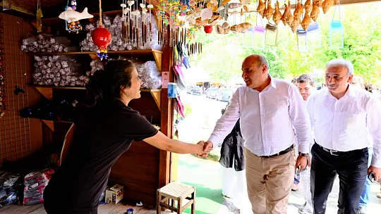 Ak Parti İl Başkanı Mete'den Seydikemer'e Ziyaret