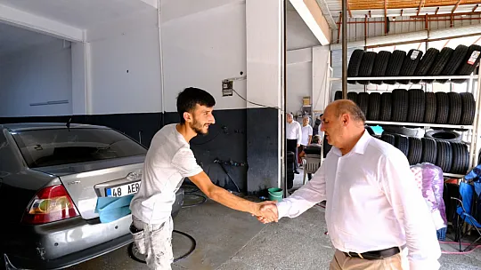 Ak Parti İl Başkanı Mete'den Seydikemer'e Ziyaret