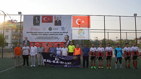 SEYDİKEMER'DE FUTBOL HEYECANI BAŞLADI