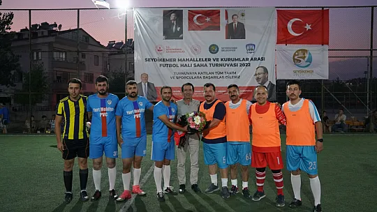 SEYDİKEMER'DE FUTBOL HEYECANI BAŞLADI