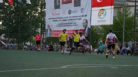 SEYDİKEMER'DE FUTBOL HEYECANI BAŞLADI