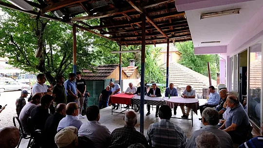 MUĞLA VALİSİ TAVLI, SEYDİKEMER'DE VATANDAŞLARLA BULUŞTU