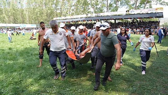 SEKİ'DE BAŞPEHLİVANLIĞI ALİ GÜRBÜZ KAZANDI