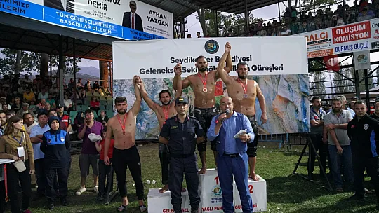SEKİ'DE BAŞPEHLİVANLIĞI ALİ GÜRBÜZ KAZANDI