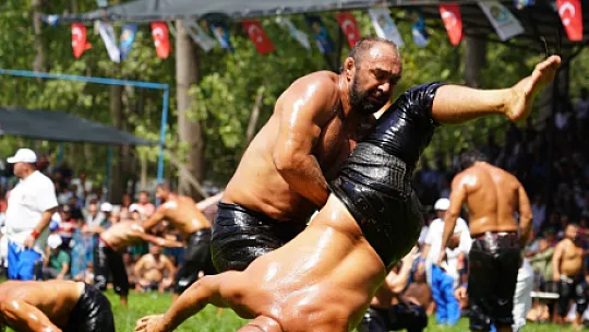 SEKİ'DE BAŞPEHLİVANLIĞI ALİ GÜRBÜZ KAZANDI