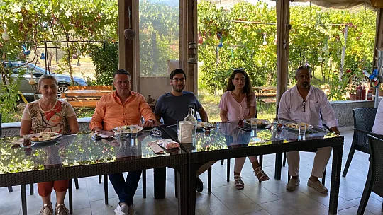BAŞKAN ÇOBAN, BASIN MENSUPLARI İLE KAHVALTIDA BULUŞTU
