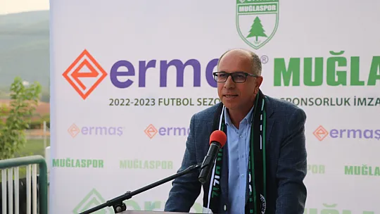 ''ERMAŞ MUĞLASPOR'' İSİM SPONSORLUĞU LANSMANI YAPILDI