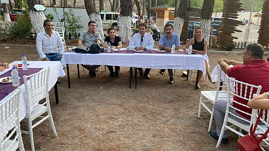 MÜDÜR ATMACA, MESAİ ARKADAŞLARIYLA AKŞAM YEMEĞİ'NDE BULUŞTU