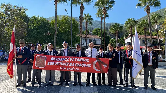 GAZİLER GÜNÜ TÖRENLE KUTLANDI