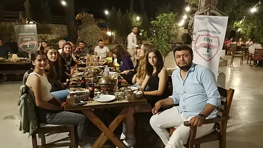 ZİRVE SPOR MORAL YEMEĞİNDE