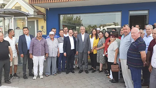 MİLLETVEKİLİ AYDIN, AK PARTİ İLÇE TEŞKİLATIYLA BİR ARAYA GELDİ