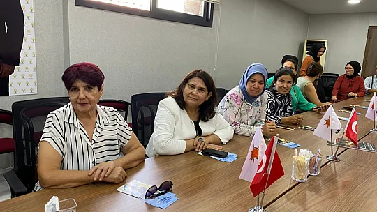 MİLLETVEKİLİ AYDIN, AK PARTİ İLÇE TEŞKİLATIYLA BİR ARAYA GELDİ