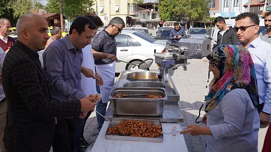 KURUCU BAŞKANIN HAYRINA LOKMA DAĞITILDI