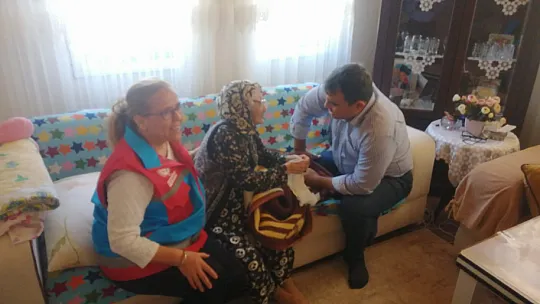 KAYMAKAM BALCI, ULUSAL HANE ZİYARETLERİNE DEVAM EDİYOR