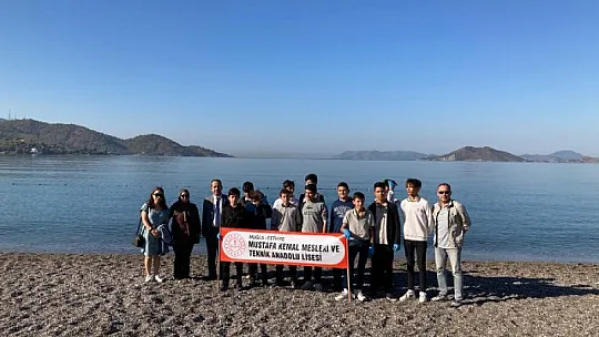 ÇALIŞ PLAJI'NDA TEMİZLİK ETKİNLİĞİ