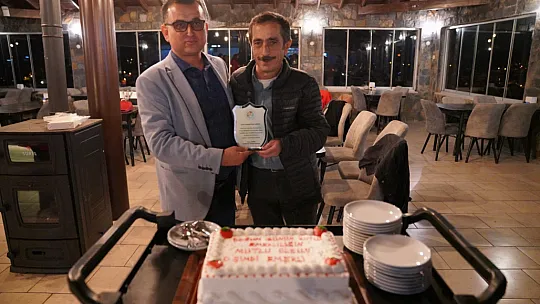 BAŞKAN OTGÖZ'DEN EMEKLİ PERSONELE TEŞEKKÜR