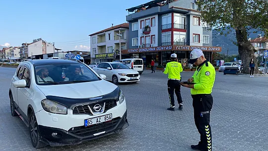 FETHİYE'DE RADAR UYGULAMASI