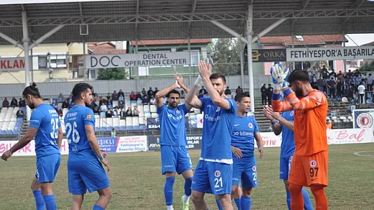 FETHİYESPOR ZORLU MÜCADELEDEN 3 PUAN ÇIKARDI