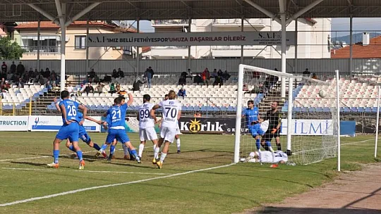 FETHİYESPOR ZORLU MÜCADELEDEN 3 PUAN ÇIKARDI