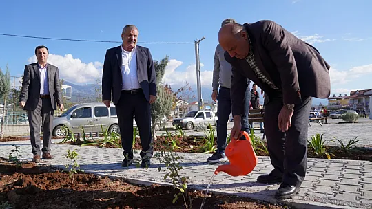 SEYDİKEMER BELEDİYESİ İLÇEYE YENİ PARK KAZANDIRDI